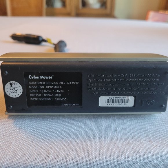 CyberPower CPS150CHI Power Inverter (used) - Picture 3 of 3